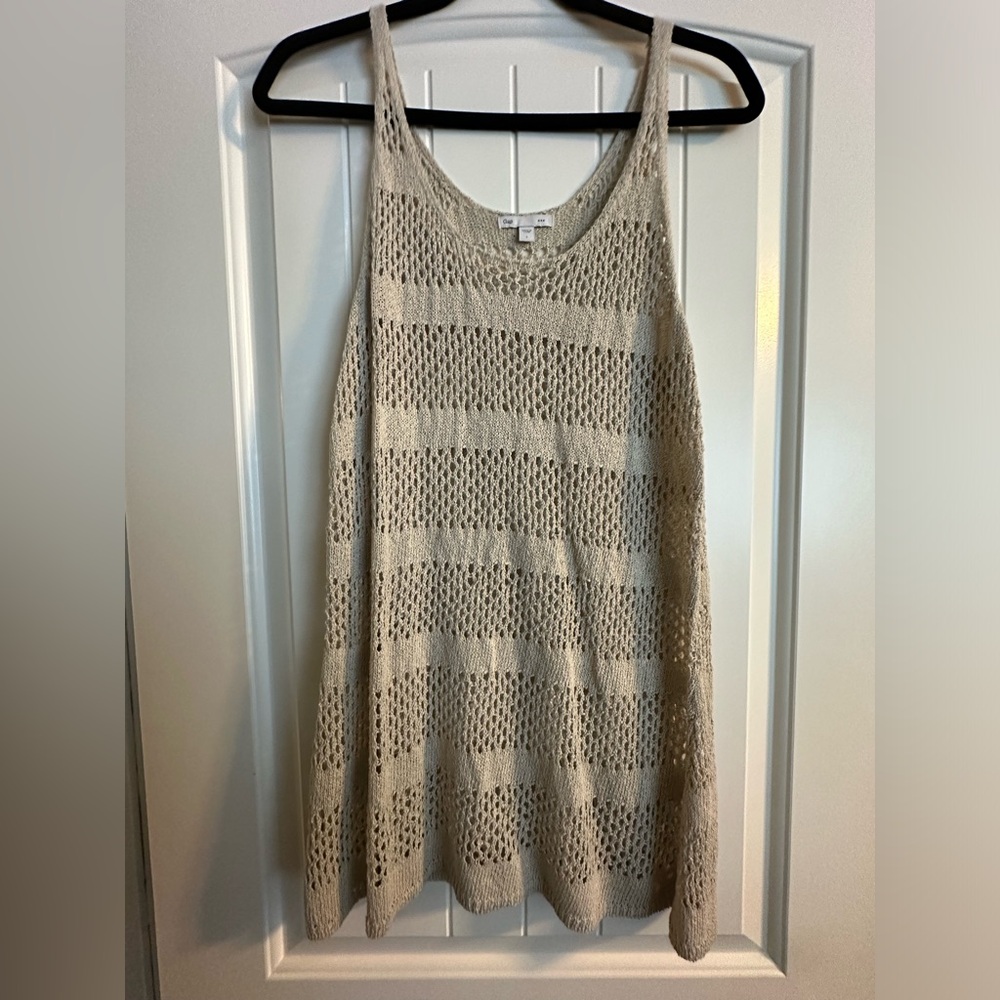 GAP Women’s Long Crochet Tank